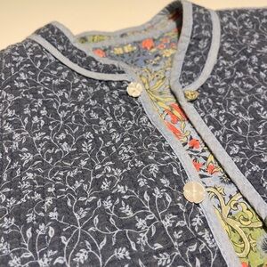 REVERSIBLE Floral Quilted Jacket